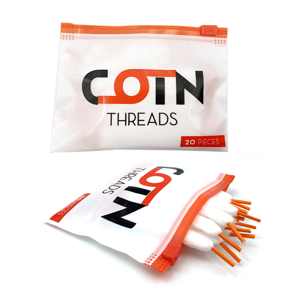 Vaping Area - 20 pièces/sac lacet Vape coton Cotn