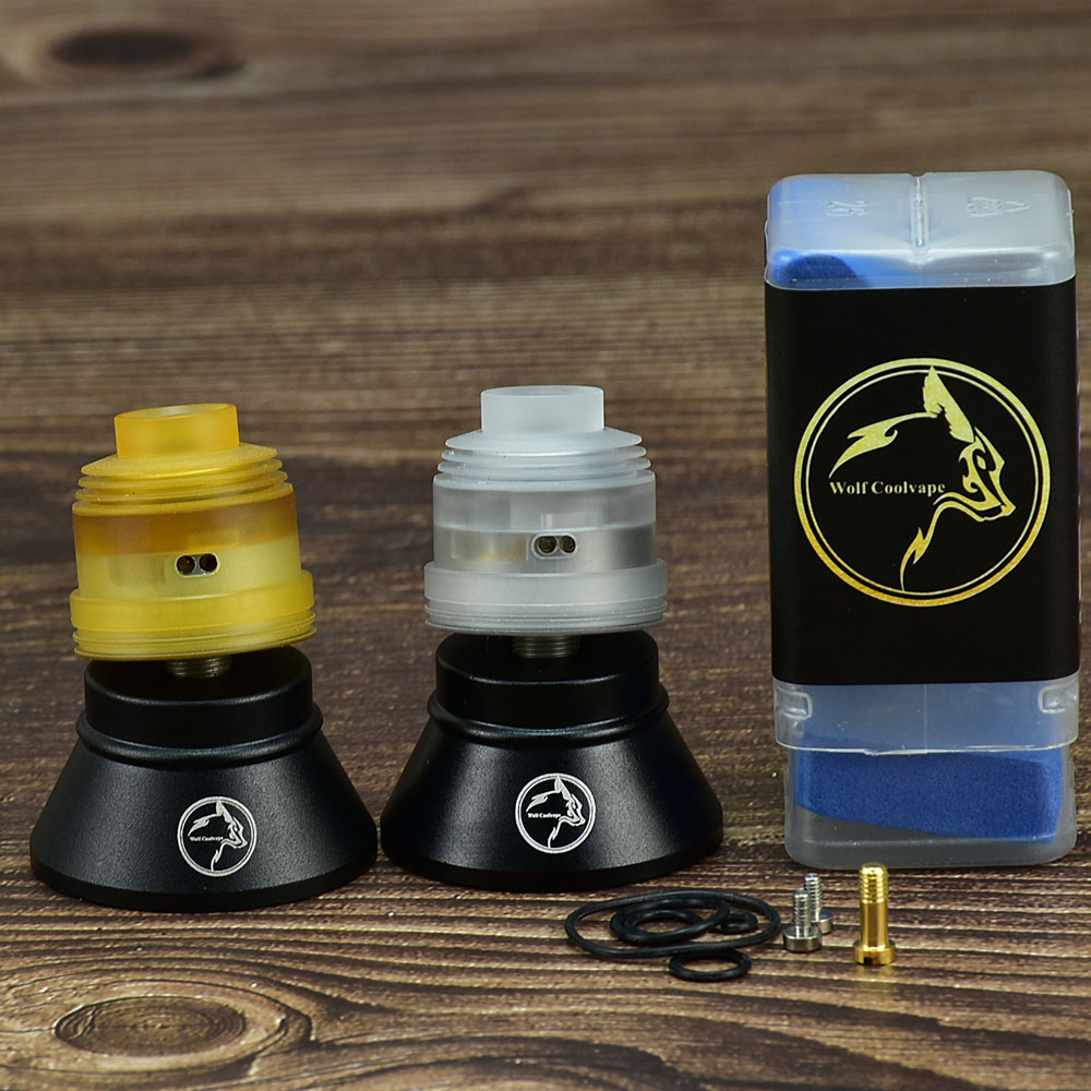 Rda Atomizer Deck - Atomiseur RDA Wolfcoolvape Hussar V2, résistance
