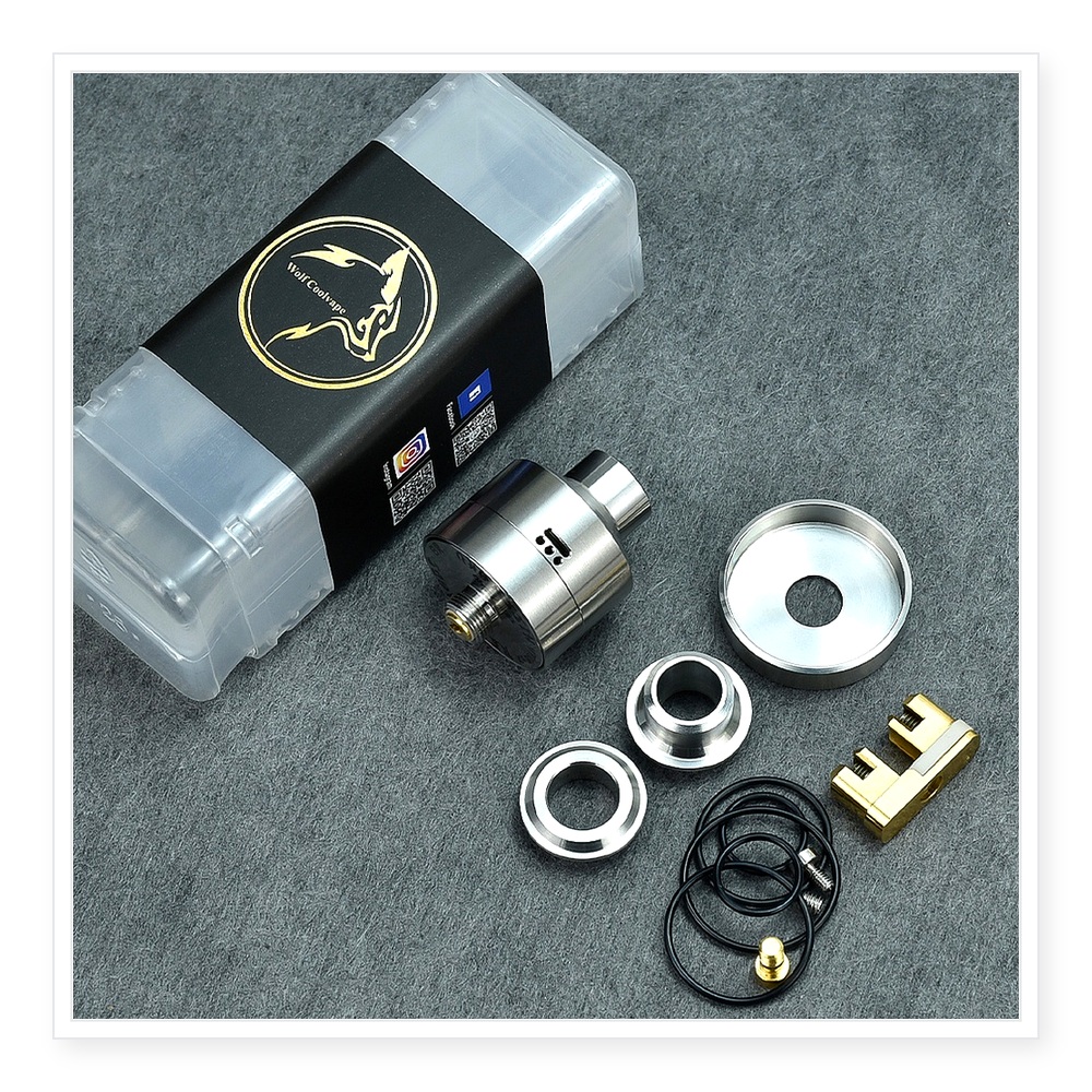 Atomiseur Nisshoku RDA MTL 22M - Vape Coil Replacement avis et prix