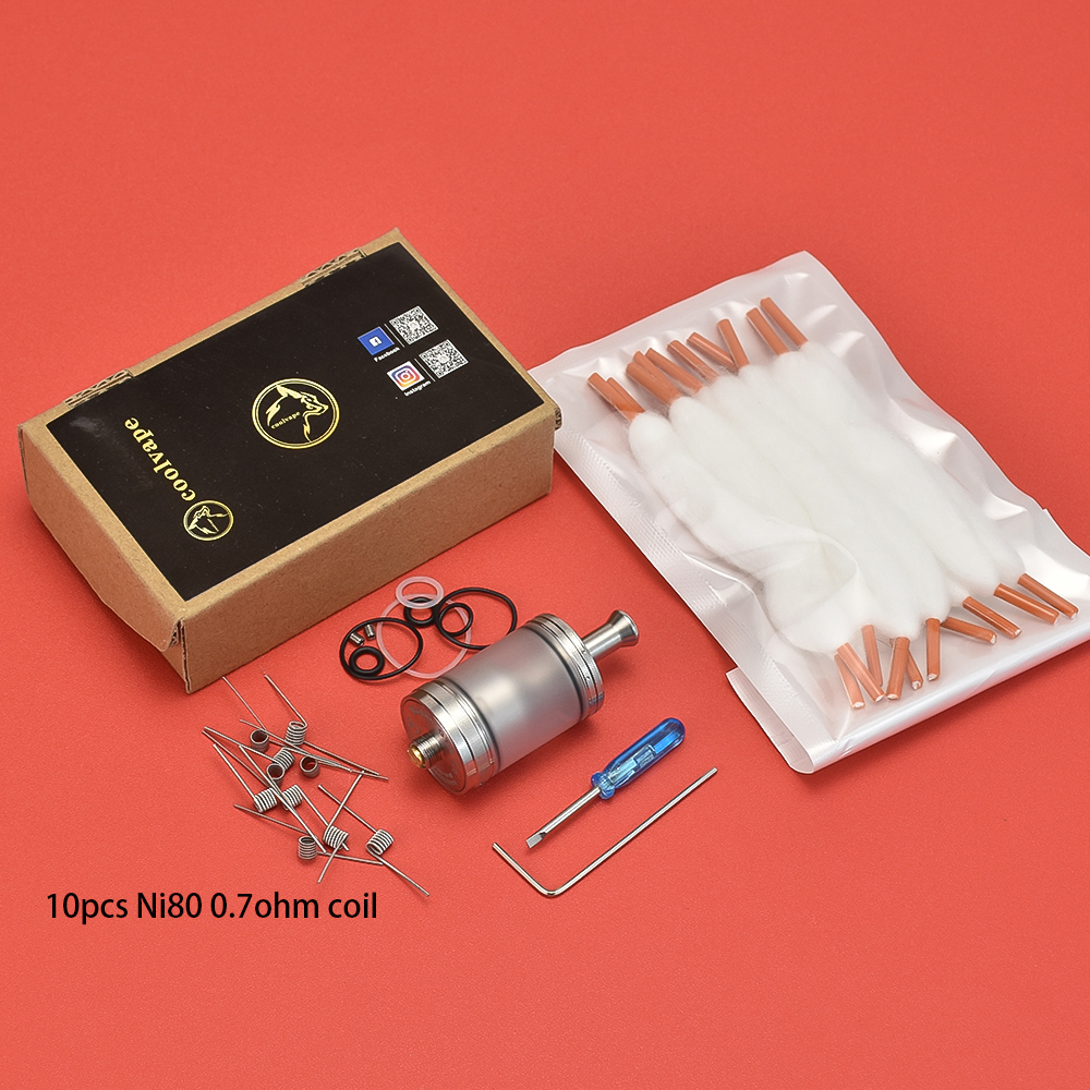 Taifun-GTR RTA Single Coil Vap - Vape Coil Replacement avis et prix