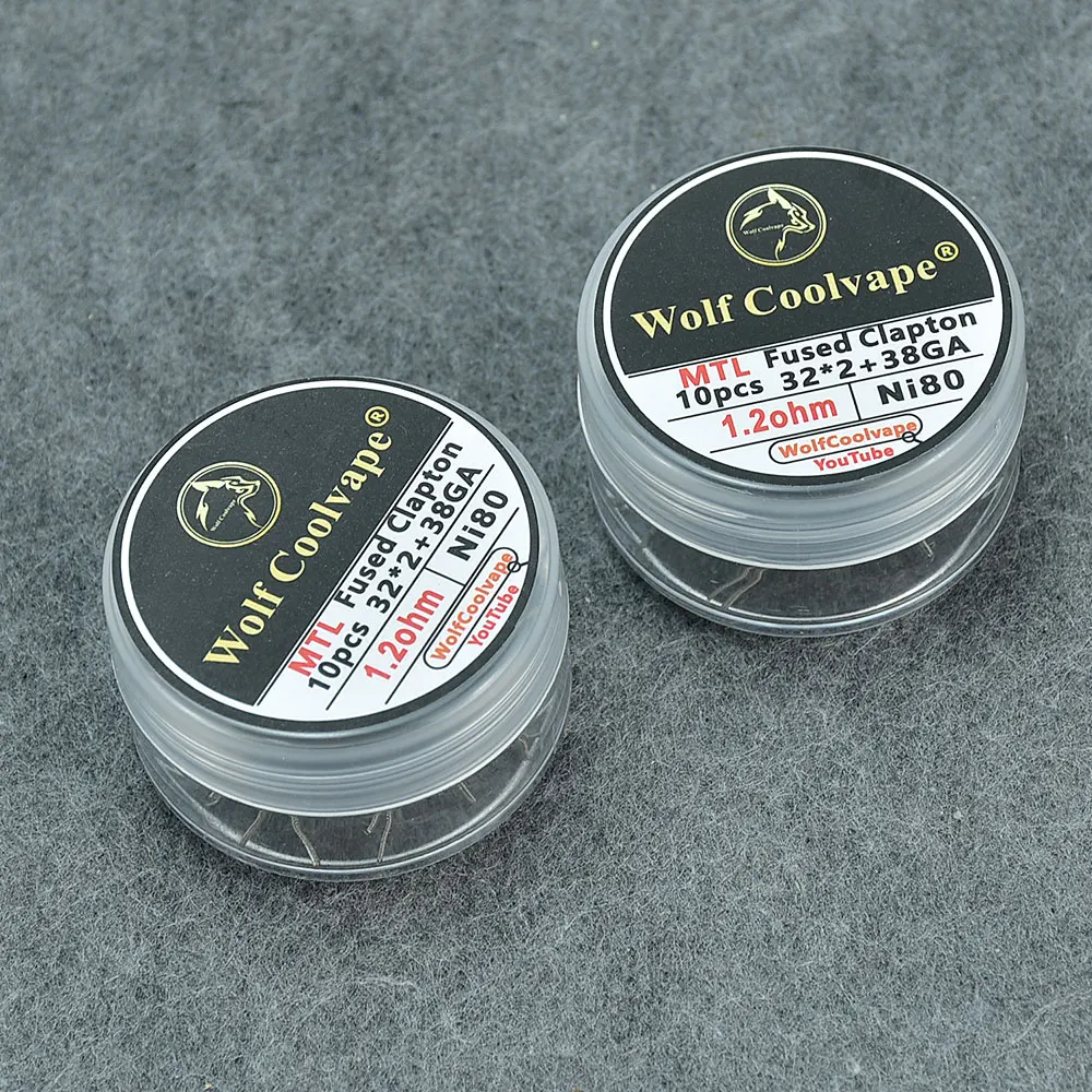 Wolfcoolvape NI80 fil chauffan - Vape Coil Replacement avis et prix